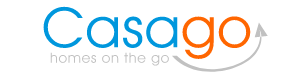 Casago homes on the go logo